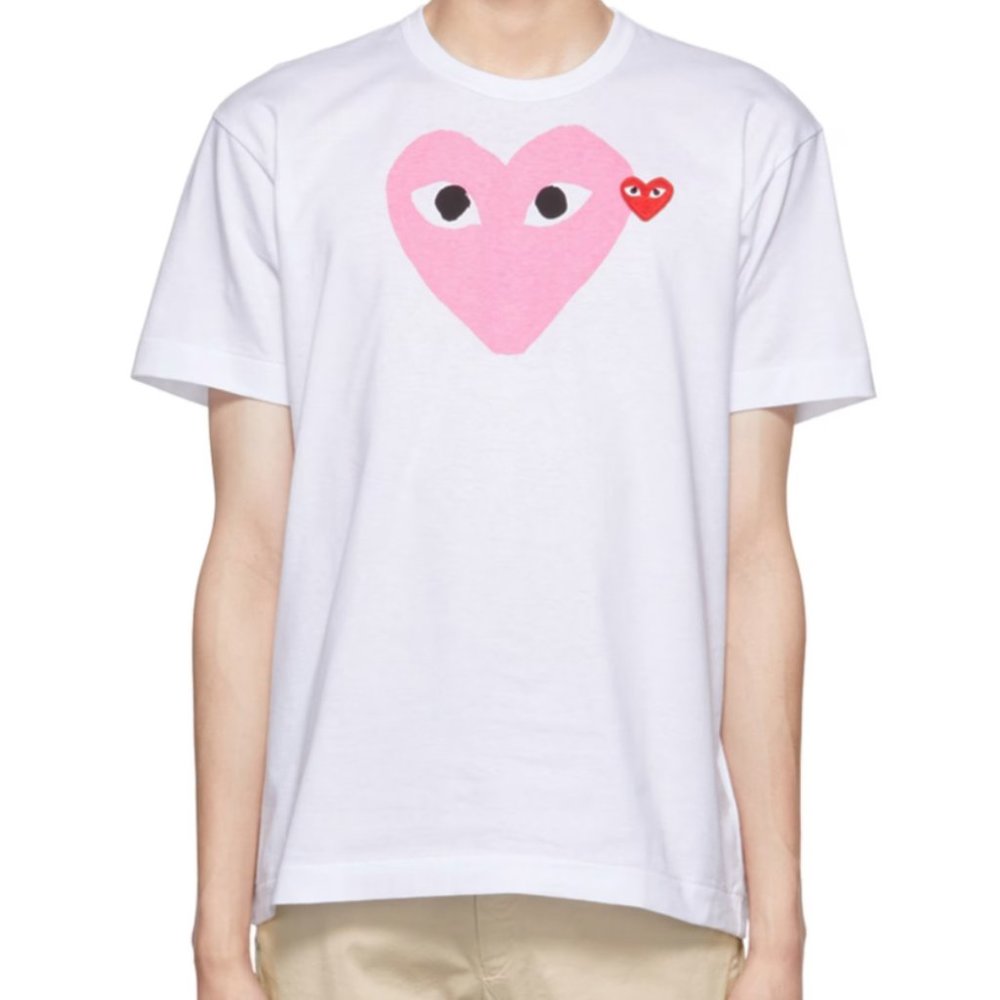Comme des Garçons PLAY Double Heart T-Shirt